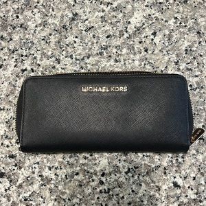 Large Black Michael Kors wallet